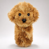 Realistic Bichon Frise Driver Brown Driver Golf Headcover