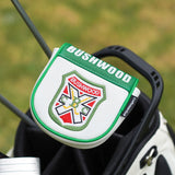 Green White Splice BUSHWOOD Magnet DF3 Mallet Putter Head Cover