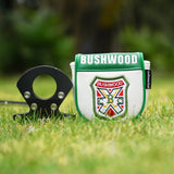 Green White Splice BUSHWOOD Magnet DF3 Mallet Putter Head Cover