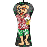 Black Puppy Beer Driver Golf Headcover