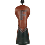 Brown Retro Golf Headcover Set