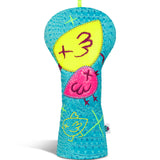 Blue Crocodile Graffiti Bird Golf Headcover