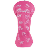 Fancy Pink Barbie Leather Driver Cover