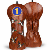 Brown Mallard Wood Golf Headcover Set