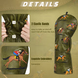 Green Horse Racing Series Driver Golf Headcover