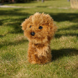 Realistic Bichon Frise Driver Brown Driver Golf Headcover