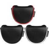 Large Litchi Pattern Edging Magnet Mallet Putter Head Cover