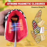 White Wire Lobster Blade Putter Golf Head Cover