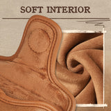 Brown PU Putter Golf Headcover