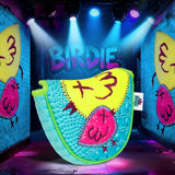 Blue Crocodile Graffiti Bird Golf Headcover