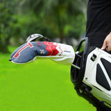 Blue Red White Tricolor Driver Golf Headcover