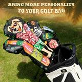 Black Puppy Beer Driver Golf Headcover