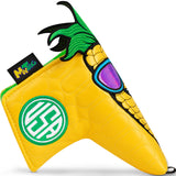 Yellow Sunglasses Corn Blade Putter Golf Headcover