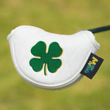 Four-leaf Clover Magnet Mid Golf Mallet Putter Cover