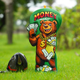US Dollar Bear Driver Golf Headcover