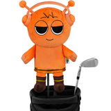 Orange Rhythm Box Driver Golf Headcover