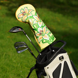 Yellow Lily Driver Golf Headcover