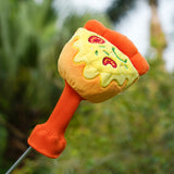 Pizza with Cut Corner Plush Animal Headcover