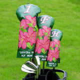 Azaleas Driver Dark Green Golf Head Cover Set