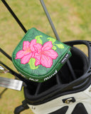 Dark Green Rhododendron Driver Golf Head Cover