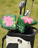 Dark Green Rhododendron Driver Golf Head Cover