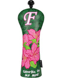 Azaleas Driver Dark Green Golf Head Cover Set