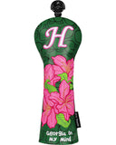 Azaleas Driver Dark Green Golf Head Cover Set