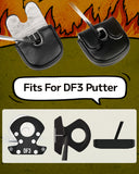 This is Fine Dog DF3 Mallet Putter Golf Cover