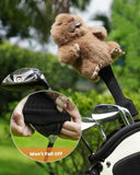 Groundhog Plush Driver Golf Headcover