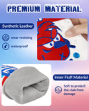 White PU Bird Milkshake Driver Golf Head Cover