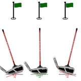 Golf Magnetic Alignment Rod for Swing Training Aid