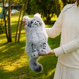 Realistic Maine Coon Cat Driver Plush Golf Headcover