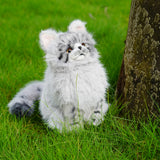 Realistic Maine Coon Cat Driver Plush Golf Headcover