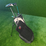 Cotton Jacquard Waffle Embroidered Golf Towel