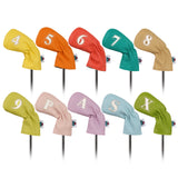 Elastic Band Style Iron Golf Headcover
