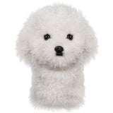 Realistic Bichon Frise Driver Golf Headcover