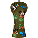 Green Duck Hunt Driver Golf Headcover