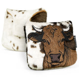 Brown Cow Square Putter Golf Headcover
