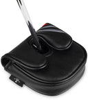 Black PU USA DF3 Mallet Putter Golf Headcover