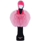 Elegant Flamingo Plush Driver Headcover