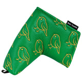 Dark Green Bird Blade Putter Golf Headcover