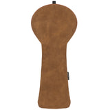 Solid Brown Golf Driver Cover Set