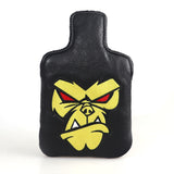 Yellow Monkey Square Putter Golf Head Cover
