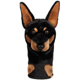 Realistic Dobermann Driver Golf Headcover