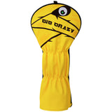 Yellow Eyeses Embroidered Driver Head Cover