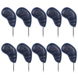 Blue Red Hexagon Iron Cover 10pcs（4-9，P,A,S,L）