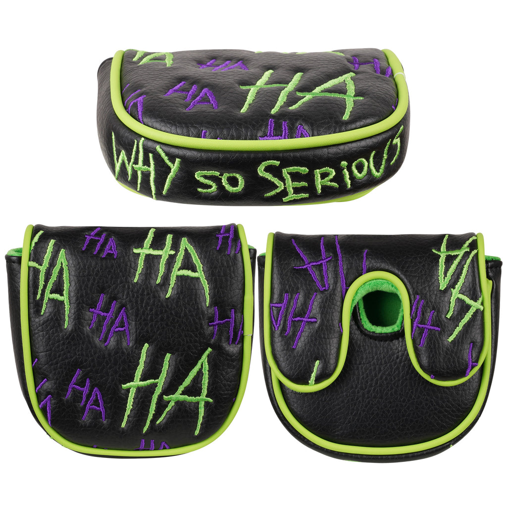 Green & Purple HAHA LAB DF3 Putter Headcover – Craftsman Golf