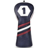 Classtic Dark Blue Number Driver Golf Headcover