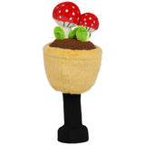 Potted Mushroom Plush Driver Golf Headcover