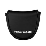 Custom Mallet Putter Head Cover with Your Name